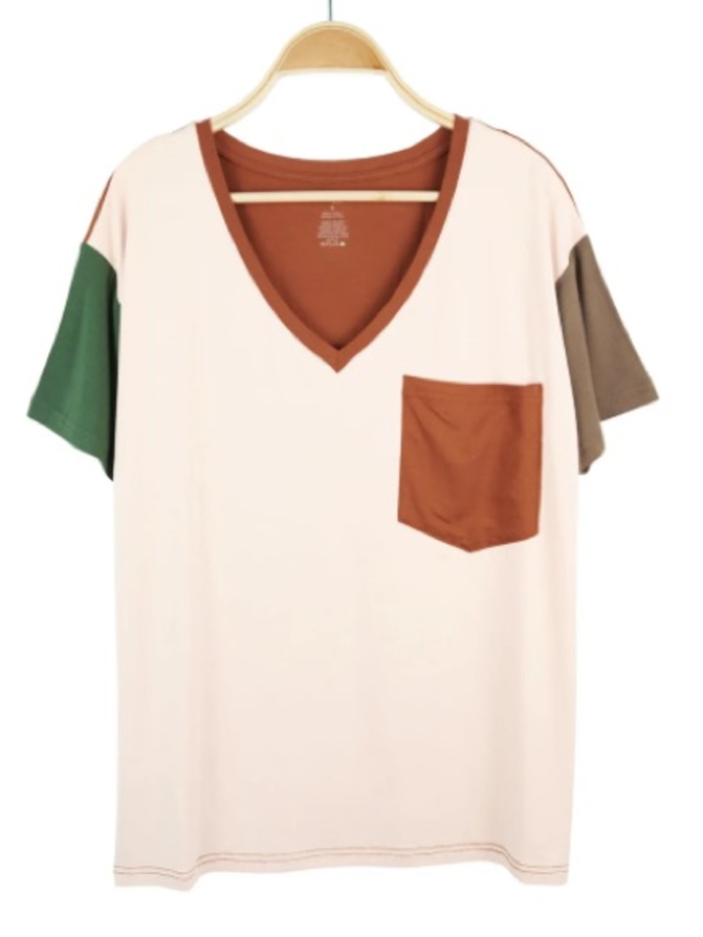 Kyte Baby/Adult colorblock oversized tee